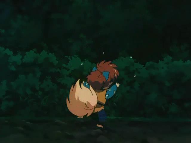 Otaku Gallery  / Anime e Manga / Inu-Yasha / Screen Shots / Episodi / 013 - L`enigma della luna nuova! Inuyasha dai capelli neri! / 124.jpg